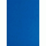 PLATS DE COUVERTURE, GRAIN CUIR, A4, BLEU FONCÉ - LOT DE 2