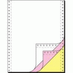 PAPIER LISTING, 240 MM X 12' (30,48 CM), A4