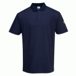 PORTWEST AS21 POLO ANTISTATIQUE ESD MARINE - TAILLE S