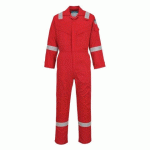 PORTWEST FR21 COMBINAISON ANTISTATIQUE SUPER LÉGÈRE 210G ROUGE - TAILLE L - STANDARD
