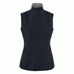 PRINTER ESSENTIALS TRIAL BODYWARMER FEMMES DARK NAVY - TAILLE XL