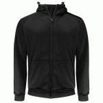 PROJOB 2133 SWEATSHIRT POLYESTER PRIO A/ CAPUCHE NOIR - TAILLE L