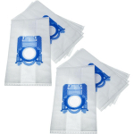 10X SACS COMPATIBLE AVEC ELECTROLUX ULTRAONE Z8800 - Z8899, Z90, ZG8800 ASPIRATEUR - MICROFIBRES NON TISSÉES, 28,8CM X 17,1CM, BLANC - VHBW