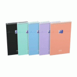 BLOC TO DO SMART SPIRALE 140 PAGES LIGNÉ 125X20 CM - OXFORD