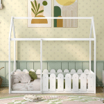 LIT D'ENFANT MAISON EN BOIS LIT LIT AU SOL CADRE DE LIT 80X160 LIT DE MAISON EN BOIS MASSIF ENFANT LIT MAISON D'ARBRE MAISON DE LIT EN BOIS LIT DE