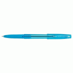 LOT DE 12 - STYLO-BILLE PILOT SUPER GRIP G NEON CAPUCHON POINTE MOYENNE BILLE ULTRA-RESISTANTE CORPS ET