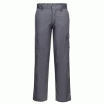 LOT DE 2 - PORTWEST C701 PANTALON COMBAT GRIS - TAILLE 44 - STANDARD