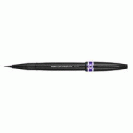 LOT DE 6 - ARTS STYLO PINCEAU SIGN PEN ARTIST, VIOLET