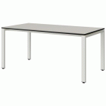 TABLE MALIBU 160X80 T5 SOUDÉ ST ANTIB BL SE W911/NO BLC 9016