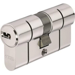 ABUS - CYLINDRE DE S�CURIT� � DOUBLE EMBRAYAGE 30X40MM LAITON NICKEL D66 D66 N 30/40