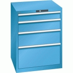 ARMOIRE BLEU CLAIR 717X725X850 AVEC 4 TIR. 75KG _ 79.382.010 - LISTA