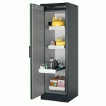 ARMOIRE SÉCURITÉ Q-PEGASUS-90 Q90.195.060.WDAC GRIS/VERT - ASECOS