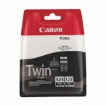 BI-PACK CARTOUCHE NOIR CANON PGI 525.