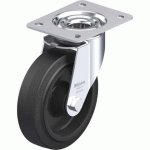 BLICKLE - ROULETTE PIVOTANTE Ø 160MM BANDAGE CAOUTCHOUC NR 300KG - LE-POEV 160R