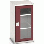 BOTT 1 ARMOIRE VERSO PORTES TRANSPARENTES AVEC 2 TABLETTES 525X550X1000_BOTT