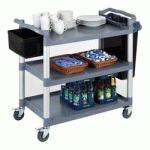 CAISSON POUR CHARIOT DE SERVICE READY, 13 LITRES, NOIR