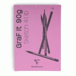 GRAF'IT BLOC AGRAPHÉ 80F A5 90G - ROSE FUCHSIA - LOT DE 10