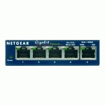 NETGEAR GS105 NON-GÉRÉ GIGABIT ETHERNET (10/100/1000) BLEU