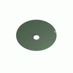PANNEAU ACOUSTIQUE SUSPENDU À PLAT AVEC ÉCLAIRAGE LED INTÉGRÉ QUEEN FLEXMUTE DIAMÈTRE 90 CM EN PET 12 MM- VERT AVOCAT