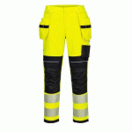 PORTWEST FR407 PANTALON HOLSTER PW3 FR HV JAUNE/NOIR - TAILLE 41 - STANDARD