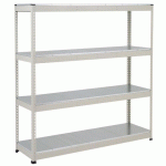 RAYONNAGE RAPID 1 METAL 1980X1525X610 GRIS