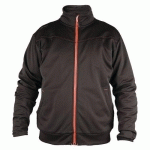 SWEAT ZIPPÉ NOIR/ROUGE TAILLE S - BLAKLADER