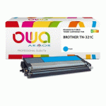 TONER REMANUFACTURÉ OWA - STANDARD - CYAN - POUR BROTHER TN-321C