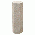 BORNE VIBON HEXAGONALE BÉTON - GRAVILLONS LAVÉS - BUTON DESIGN