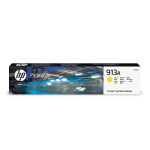 CARTOUCHE ENCRE HP 913A PAGEWIDE JAUNE POUR IMPRIMANTE JET D