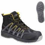 CHAUSSURE DE SÉCURITÉ HAUTE ALUNI S3 NOIR JAUNE - T43 - COVERGUARD