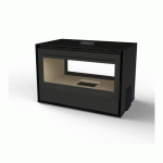 INSERT À BOIS DOUBLE FACE - 7 KW - 2 CADRES 3L - C-795-DF LAGOS TERMOFOC