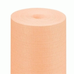 NAPPE TÊTE À TÊTE LIKE LINEN PRÉ-DÉCOUPÉE 120CM 0.40X24 M NON-TISSÉ MANDARINE (VENDU PAR 6)