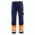 PANTALON HAUTE VISIBILITÉ TAILLE 48L - BLAKLADER