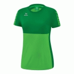 T-SHIRT FEMME - ERIMA - SIX WINGS GREEN/ÉMERAUDE