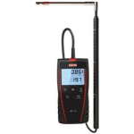 THERMO-ANÉMOMÈTRE À FIL CHAUD TÉLÉSCOPIQUE, 0.15-30 M/S, 0-+50°C, ÉCRAN 2 LIGNES - KIMVT115S