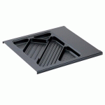 TIRETTES-PLUMIER - BAC À USTENSILES - POUR CAISSON DE BUREAU - H 28 MM HETTICH