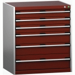 BOTT 1 ARMOIRE À TIROIRS SL-869-6.4 AVEC 6 TIROIRS POUR CHARGE LOURDE - BOTT