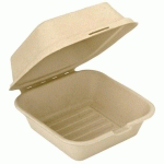 BURGER BOXES BIONIC 450 ML 15.2X15X8.4 CM CELLULOSE NATUREL (VENDU PAR 600)