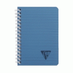 CAHIER RELIURE INTÉGRALE LINICOLOR INTENSIVE 9X14CM 100 PAGES LIGNÉ COUVERTURE PLASTIQUE POLYPROPYÈNE RAINURÉ COULEUR ALÉATOIRE - ASSORTIS - LOT DE 10