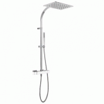 ENSEMBLE DOUCHE THERMOSTATIQUE - TRES 20219501BL BLANC/CHROMÉ