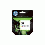 HP - 57 - C6657AE - CARTOUCHE D'ENCRE 3 COULEURS - 17ML - 500 PAGES - PRODUIT D'ORIGINE