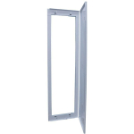 SIB ADR - PORTE MÉTAL BLANCHE AVEC CADRE 890X350MM POUR BAC ENCASTRÉ 1.5 RANGÉE LARGEUR 13M P06115