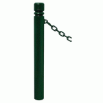 POTELET PROVINCE Ø114 MM CHAINES 1 ANNEAU CITY VERT 6005 - PROCITY