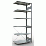 RAYONNAGE LÉGER SUIVANT EASY-FIX -SIMPLE FACE -2500X1000X600 - SCHULTE