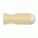 BUTÉE DE PORTE - FIXATION MURALE - PLASTIQUE - BEIGE CIVIC
