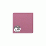 PAQUET DE 25 CARTES PLIÉES POLLEN 160X160MM 210G/M2 - ROSE HORTENSIA - LOT DE 2