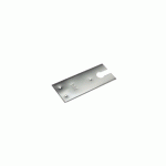 PLAQUE DE RECOUVREMENT EN INOX POUR PIVOT DE SOL BTS 84 - DORMA - 46700022
