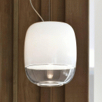 PRANDINA GONG S1 SUSPENSION BLANCHE