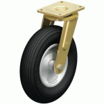 ROULETTE PIVOTANTE PNEUMATIQUE JANTE TOLE DIAM 400MM - BLICKLE