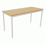 TABLE DE RÉUNION TREFF 140 X 60 HÊTRE / BLANC